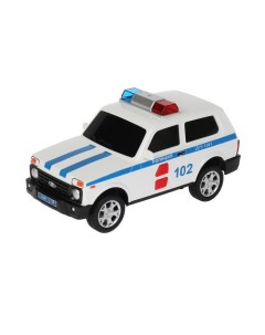 Машина со светом и звуком Lada 4 x 4 Urban Полиция 19 5 см Технопарк