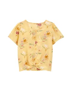Блузка для девочки с цветочным принтом Carter`s