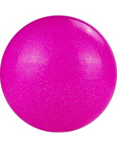 Мяч для художественной гимнастики d15 см ПВХ AGP 15 09 розовый с блестками Torres