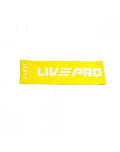 Ленточный амортизатор Latex Resistance Band LP8415 XL XL YL 02 минимальное сопротивление желтый Live pro