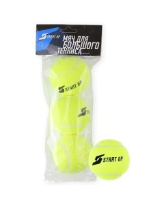 Мяч для большого тенниса ECE 041 пакет 3 шт Start up