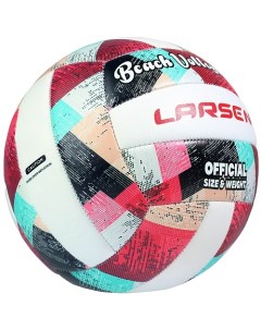 Мяч волейбольный Beach Volleyball Pink Blue Larsen