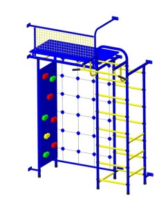 Детский спортивный комплекс 10СМ со скалодромом Пионер