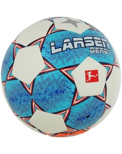 Мяч футбольный Derby White Orange Blue Larsen