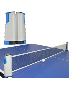 Сетка для настольного тенниса с авторегулировкой E33569 серо синий Sportex