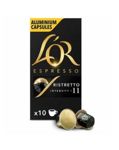 Кофе в капсулах Nespresso 10 Ristretto 10 шт Luce coffee