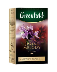Чай черный Spring Melody листовой 100 г Greenfield