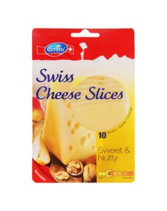 Сыр Швейцарский твердый нарезка 48 150 г Emmi