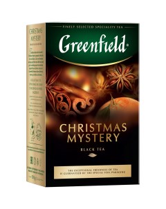 Чай черный Christmas Mystery листовой 100 г Greenfield