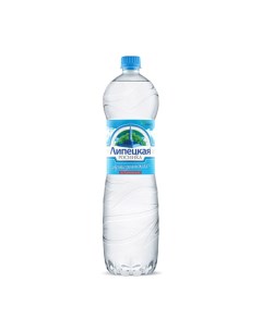 Вода питьевая негазированная 1 5 л Липецкая росинка