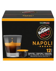 Кофе в капсулах Dolce Gusto Napoli 12 ш тх 7 5 г Caffe vergnano
