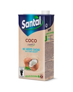 Растительный напиток Santal Кокосовый 1 л Parmalat