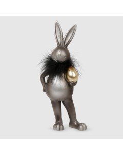 Фигурка декоративная заяц 11x7x30 см Dekor pap