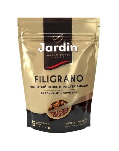 Кофе молотый в растворимом сублимированный Filigrano 75г Jardin