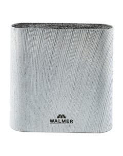 Подставка для ножей Grey Lines 21 5х6 1х23 см овальная серая Walmer