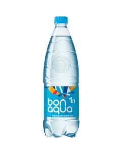 Вода питьевая негазированная 1 л ПЭТ Bon aqua
