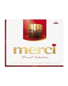 Шоколадный набор Storck Ассорти 8 видов шоколада 250г Merci