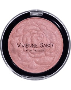 Румяна рельефные ROSE DE VELOURS мерцающий эффект на коже аромат роз тон 23 розовый светлый холодный Vivienne sabo