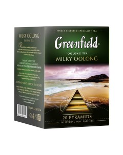 Чай Milky Oolong в пирамидках 20х2 г Greenfield