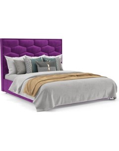 Кровать Рица 140 см фиолет Mebel ars