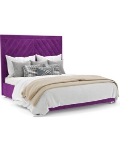 Кровать Мишель 160 см фиолет Mebel ars