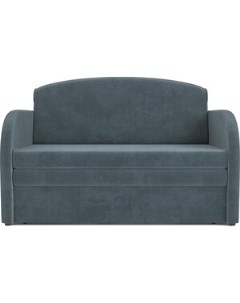 Выкатной диван Малютка велюр серо синий HB 178 26 Mebel ars
