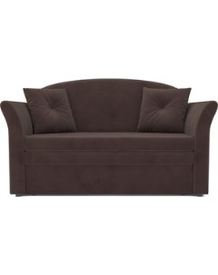 Выкатной диван Малютка 2 кордрой коричневый Mebel ars