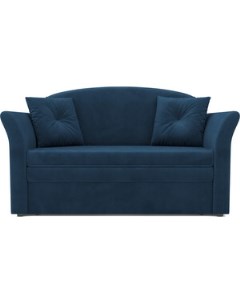 Выкатной диван Малютка 2 темно синий Luna 034 Mebel ars