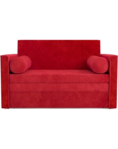 Выкатной диван Санта 2 кордрой красный Mebel ars