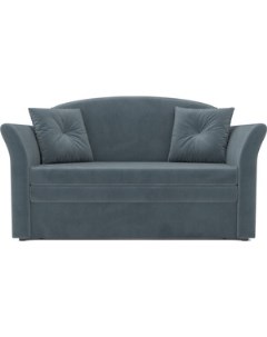 Выкатной диван Малютка 2 велюр серо синий HB 178 26 Mebel ars