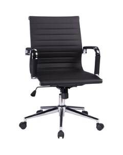 Офисное кресло для руководителей CLAYTON LMR 118B черный Dobrin