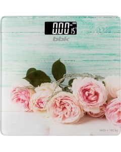 Весы напольные BCS3003G розовый Bbk