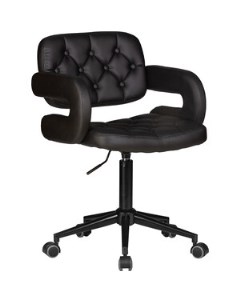 Офисное кресло для персонала LARRY BLACK LM 9460_BlackBase черный Dobrin