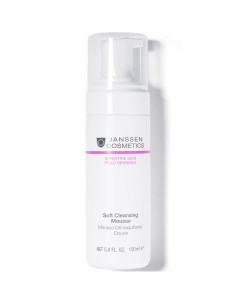 Нежный очищающий мусс Soft Cleansing Mousse 150 мл Sensitive skin Janssen cosmetics