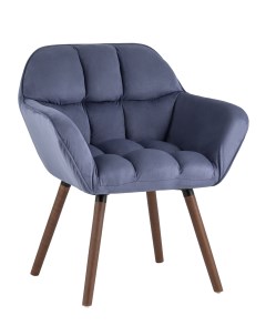 Кресло брайан синий синий 61x81x69 см Stool group