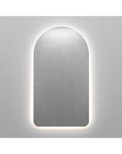 Зеркало арка с нейтральной подсветкой arkelo nf led s серый 50x90x2 см Genglass