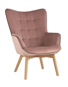 Кресло манго розовый розовый 71x94x82 см Stool group