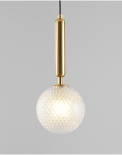 Подвесной светильник moderli v2021 1p covey 1 g9 5w золотой 15x120x15 см Stool group