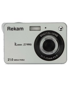 Фотоаппарат компактный Rekam iLook S990i Silver Metallic iLook S990i Silver Metallic