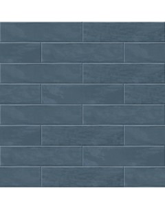 Керамическая плитка Crossroad Brick Blue PF60001342 настенная 7 5х30 см Abk