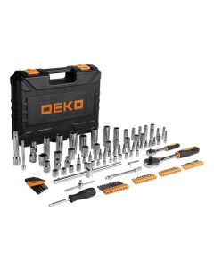 Профессиональный набор инструментов DKAT121 065 0911 для авто в чемодане 121 предмет Деко