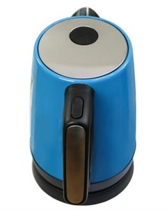 Чайник электрический WEK 1758S 2200 Вт голубой 1 7 л металл пластик Willmark