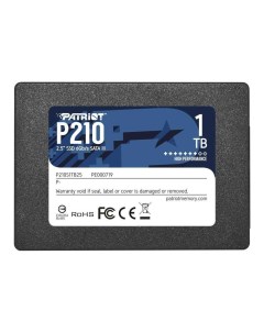 SSD накопитель P210 SATA III 2 5 1024 ГБ P210S1TB25 Patriòt