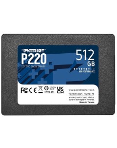 Твердотельный накопитель SSD P220S512G25 Patriòt