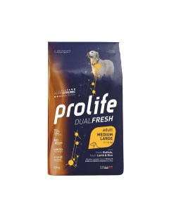 Корм для собак для средних и крупных пород ягненок буйвол с рисом сух 12кг Prolife