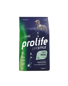Корм для собак для мелких пород с избыточным весом треска с рисом сух 2кг Prolife