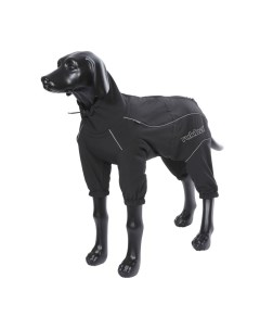 Комбинезон для собак теплый с флисом 50см Черный Rukka