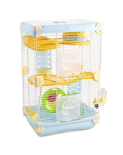 Клетка для мелких животных Парк приключений, эмаль 27,5х20,5х42,5см Триол