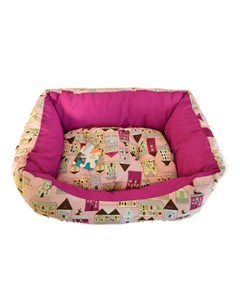 Лежак с бортами прямоугольный для кошек и собак мелких и средних пород Coccolo 50 55х45х20 см цвет в Ferplast