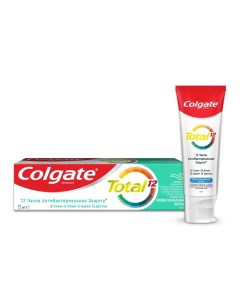 Зубная паста гель total 12 Профессиональная чистка 75мл Colgate